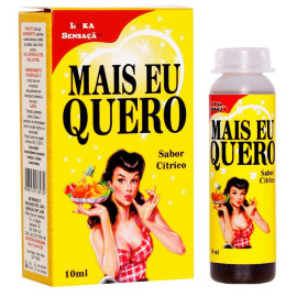  Mais Eu Quero Gel Comestvel 10Ml Loka Sensao 