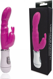 Vibrador ponto G You Vibe com 8 vibraes e estimulador clitoriano