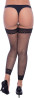 Meia Leg Arrasto PerruTextil Preta - Sex shop