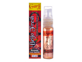 Aromatizante Bucal Beijo Fresh Morango com Canela 15 ml - Garji