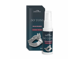 Vibrador Liquido Unissex 50 Tons Vinho Tinto 15g - Hot Flowers