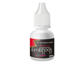 Vibrador l�quido beij�vel Gota-Shock Morango 10 ml - La Pimienta