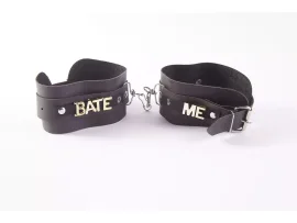 Algema em Couro Sint�tico Personalizada - Brasil Fetiche
