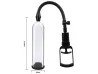 Bomba peniana The Bigger com seringa, 3 an�is (P/M/G) e vagina em cyber skin - VibraToy