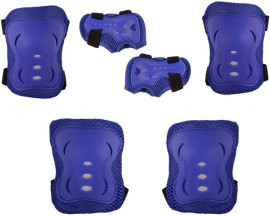 KIT PROTECAO INFANTIL PARA ROLLERS E SKATES - TAMANHO P