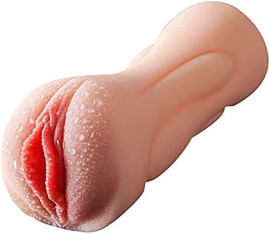 2 em 1 Masturbadores Masculinos, P-us-sy de Bolso 3D Realista - M-asterburbator Toy Toys Stroker Masculino Brinquedos de Brinquedos de Sexo Masculino Prazer Oral M-asturbao