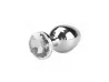Plug de Metal com Joia Tamanho M�dio (8,5 cm) - VM
