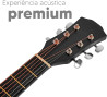 HOLTTER Violo Clssico Acstico para Iniciantes Destros Seis Cordas de Ao Acabamento Fosco Violo Tradicional Seis Cordas (Preto)