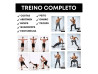Elstico Extensor Tenso para Treino Musculao Exerccios