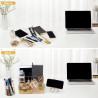 KAAKOW Organizador de mesa dourado e acessrios de escritrio, grampeador, suporte de caneta, suporte de telefone, tesoura, caneta, rgua, 30 clipes de papel, 22 clipes de fichrio, 20 tachinhas e