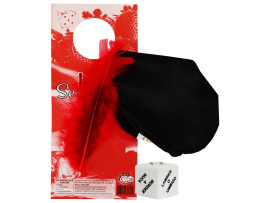Kit Sensa��es (Dado + Venda + Aviso de porta + Pena) - Divers�o ao cubo