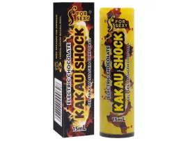 Gel Vibrador L�quido Unissex Kakau Shock 15ml - For Sexy