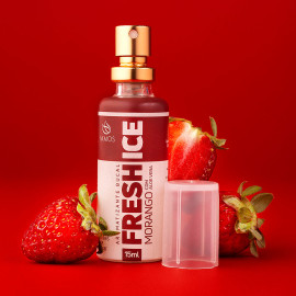 KIT 3X FRESH ICE MORANGO ALOE VERA Akmos -  � Sua Sa�de Bucal