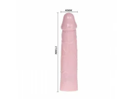 Capa Peniana Extensora em Silicone - P�nis Maior - 19.0 x 4.0 cm - Baile