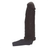 Capa Peniana Rgida Em Vinil Com Elstico Pnis 19cm x 4,5cm Preta Eros