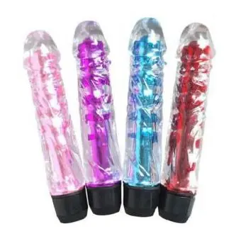 Vibrador Translcido ao estilo Personal com Capa Liso