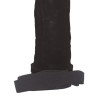 Capa Peniana Rgida Em Vinil Com Elstico Pnis 19cm x 4,5cm Preta Eros