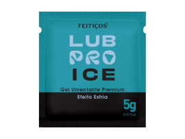 Lubrificante ntimo PREMIUM LubPRO ICE - Sach 5g - Feitios Aromticos