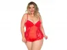 Body Agatha Plus Size (GG) - Pimenta Sexy