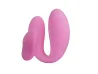 Vibrador de casal recarreg�vel com controle remoto U Smile Aphrodisia