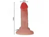P�nis Rotativo em CyberSkin com Vibra��o - 20,0 x 4,5 cm