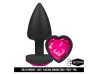 Plug Anal Touch em Formato de Cora��o - La Pimienta