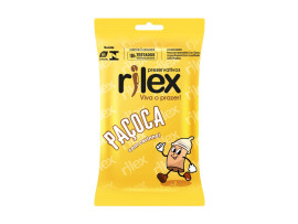 Preservativo com aroma de Pa�oca com 3 unidades - Rilex