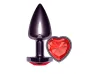 Plug Anal Unique Fum� em Formato de Cora��o - La Pimienta