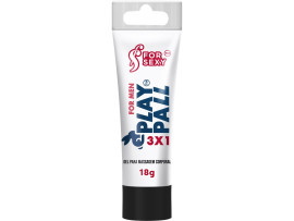 Gel Masculino 3X1 Prolonga Ere��o Play Pall 18g - For Sexy