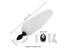 Plug anal de silicone com Rabo de 52 cm 10 modos de Vibra��o e controle Remoto