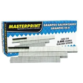 Grampo Galvanizado 5000 Unidades (26/6)