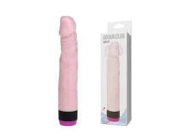 Pr�tese 22 x 5 cm (20 cm penetr�veis) em Silicone Macio com Vibrador Interno - Importado