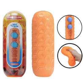 Egg Twin Balls - Laranja - Pretty Love