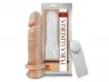 Prtese 15,3 x 4 cm com Ventosa e Vibrador - Sexy Fantasy