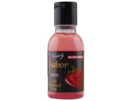 Gel Comest�vel Morango 35 ml - Garji