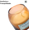 ETHMIX, Vela Aromtica Perfumada, Relaxamento, Vidro mbar