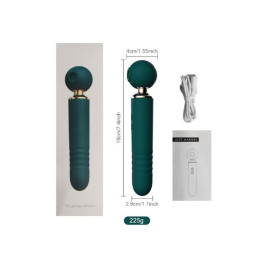 Varinha M�gica 3 Em 1 (Vai E Vem, Suga E Vibra) Recarreg�vel