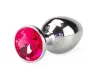 Plug de Metal com Joia Tamanho Grande (9,5 cm)