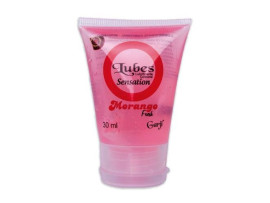 Lubrificante Aromtico Lubes Sensation Morango 30ml - Garji
