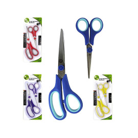 Kit Tesoura De Inox Com 2 Unidades De 5,5" E 7,5"