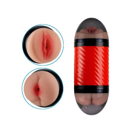 Masturbador Vagina E An�s - Super Forte (Sem Vibra��o)