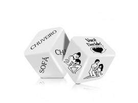 Dado Jogo do Prazer Hot Sexy Fantasy | Sex Shop em Rio Verde GO | Jogo Divertido para Casal