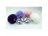Plug de metal com pompom - Tamanho pequeno