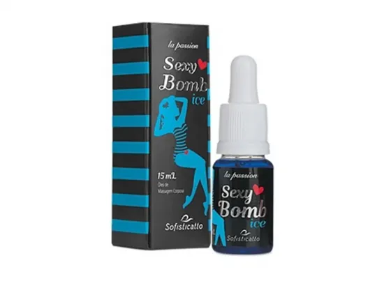 leo para Massagem Corporal Sexy Bomb Ice 15ml - Sofisticatto