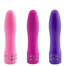 Vibrador Diamond Toque Aveludado 10 X 2,2Cm Sexy Import