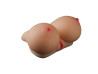 Masturbador Cyber Skin em Formato de Seios com Vagina e nus (Ref.104) - VibraToy