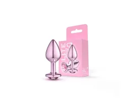 Plug Rosa M com Pedra Rosa Lite 8 x 3,37cm - Sexy Fantasy