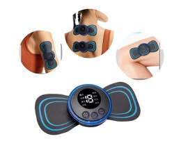 Mini Massageador Porttil Recarregvel Choque Relaxante, Anti Stress, Alivia Dores