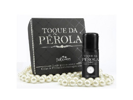 Kit Toque de P�rola (com colar de p�rolas e loc�o) - Hot Flowers