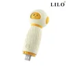 Mini Vibrador Recarreg�vel Com 10 Modos De Vibra��o 13,3Cm